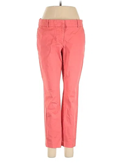 Pre-owned Jcrew Casual Pants In Pink