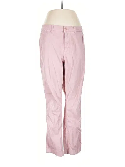 Pre-owned Jcrew Casual Pants In Pink