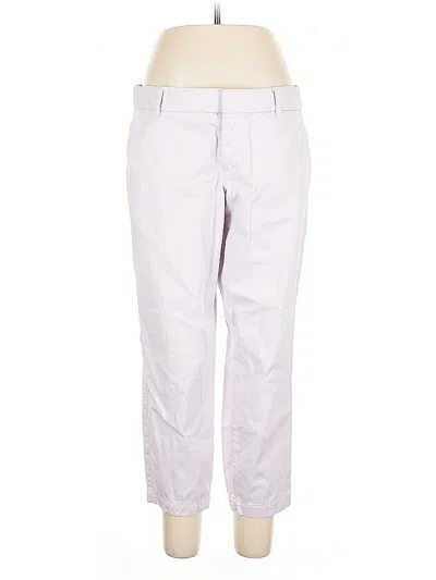 Pre-owned Jcrew Casual Pants In Purple