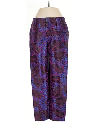 Pre-owned Jcrew Casual Pants In Purple