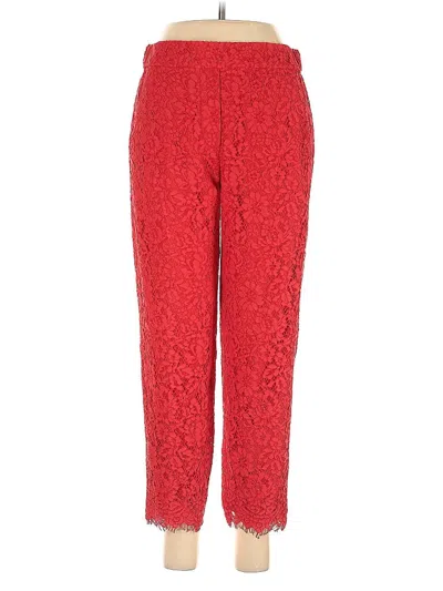Pre-owned Jcrew Casual Pants In Red