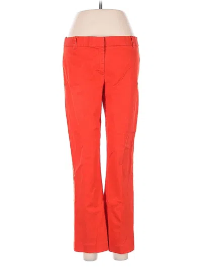 Pre-owned Jcrew Casual Pants In Red