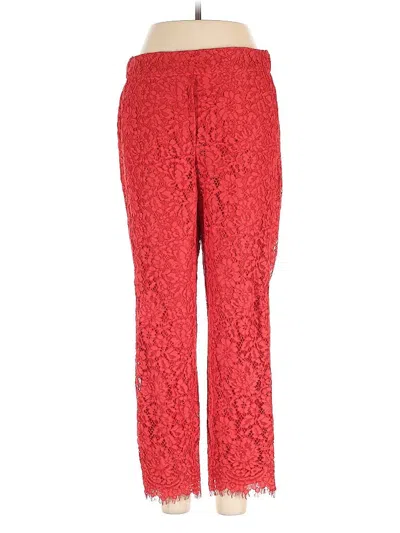 Pre-owned Jcrew Casual Pants In Red