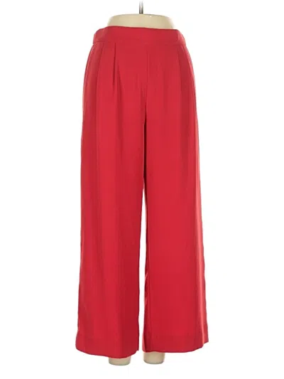 Pre-owned Jcrew Casual Pants In Red