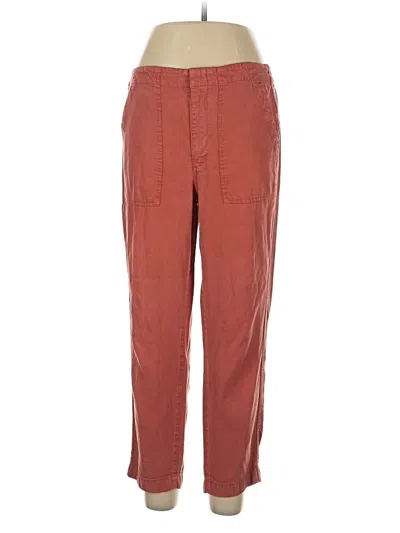 Pre-owned Jcrew Casual Pants In Red