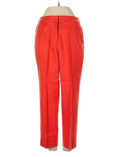 Pre-owned Jcrew Casual Pants In Red