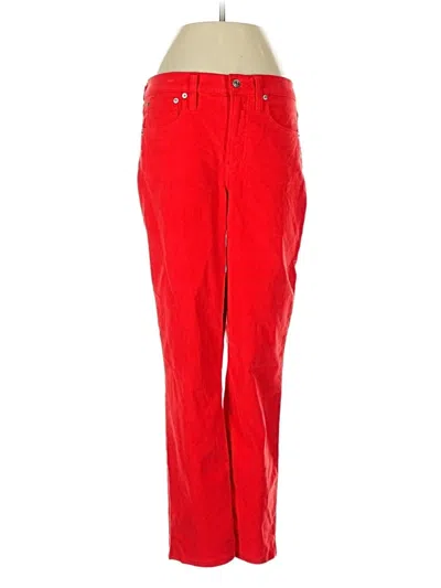 Pre-owned Jcrew Casual Pants In Red