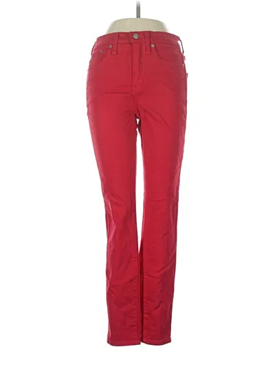 Pre-owned Jcrew Casual Pants In Red