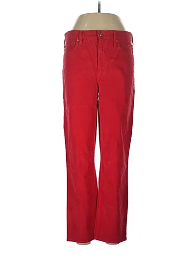 Pre-owned Jcrew Casual Pants In Red