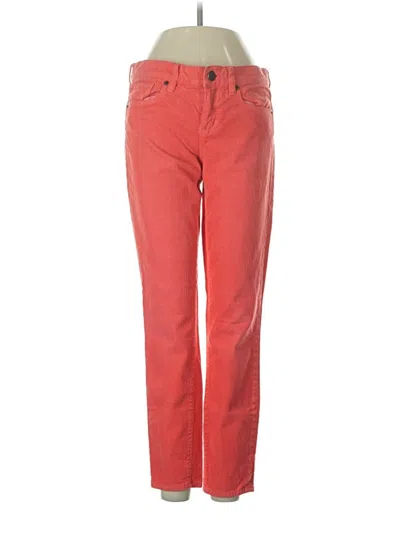 Pre-owned Jcrew Casual Pants In Red
