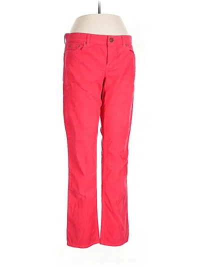 Pre-owned Jcrew Casual Pants In Red