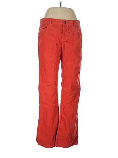 Pre-owned Jcrew Casual Pants In Red