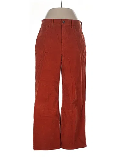 Pre-owned Jcrew Casual Pants In Red