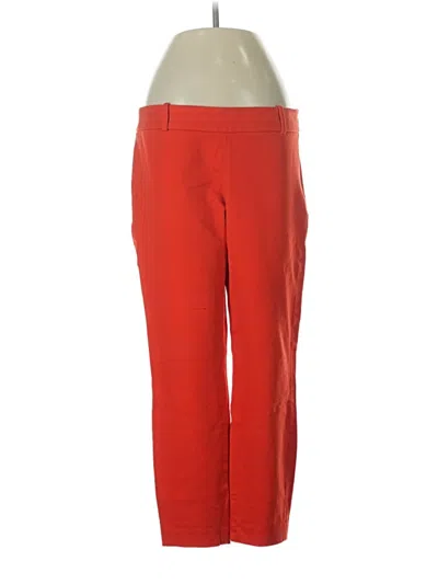 Pre-owned Jcrew Casual Pants In Red