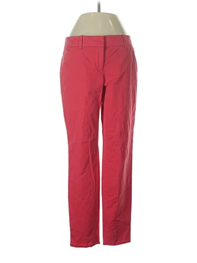 Pre-owned Jcrew Casual Pants In Red