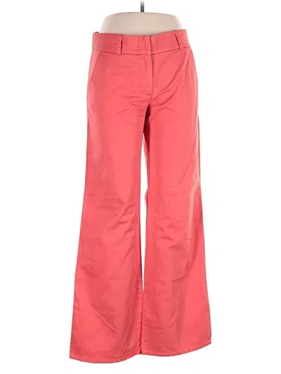 Pre-owned Jcrew Casual Pants In Red