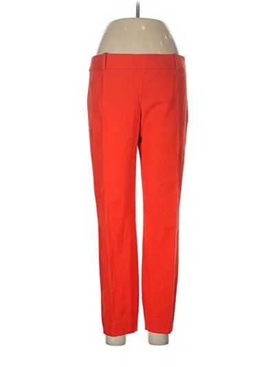 Pre-owned Jcrew Casual Pants In Red