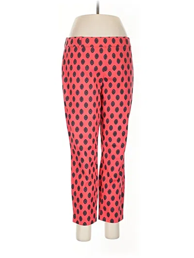 Pre-owned Jcrew Casual Pants In Red