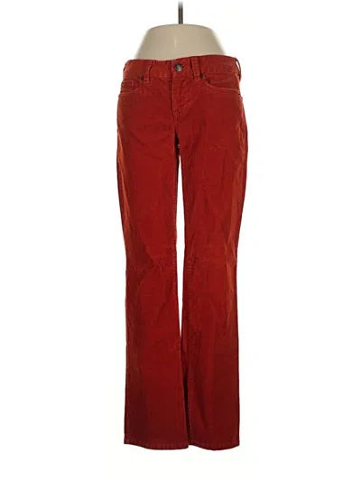 Pre-owned Jcrew Casual Pants In Red
