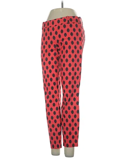 Pre-owned Jcrew Casual Pants In Red