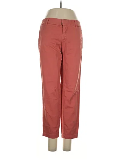 Pre-owned Jcrew Casual Pants In Red