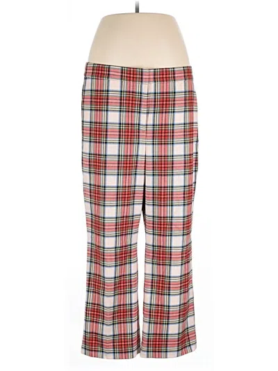 Pre-owned Jcrew Casual Pants In Red