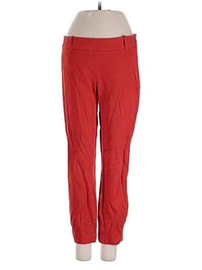 Pre-owned Jcrew Casual Pants In Red