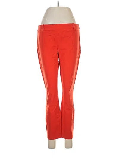 Pre-owned Jcrew Casual Pants In Red