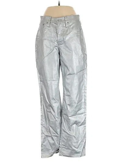 Jcrew Casual Pants In Silver