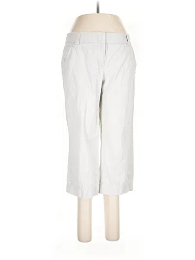 Pre-owned Jcrew Casual Pants In Silver