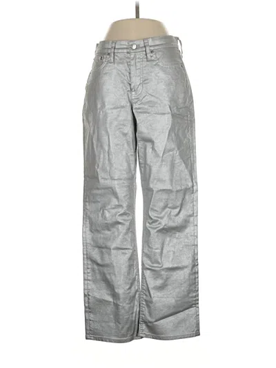 Pre-owned Jcrew Casual Pants In Silver