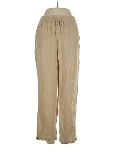 Pre-owned Jcrew Casual Pants In Tan