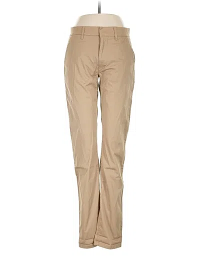 Pre-owned Jcrew Casual Pants In Tan