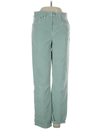 Pre-owned Jcrew Casual Pants In Teal