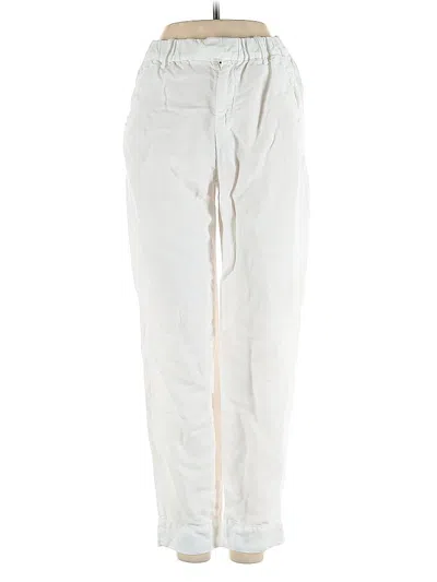 Pre-owned Jcrew Casual Pants In White