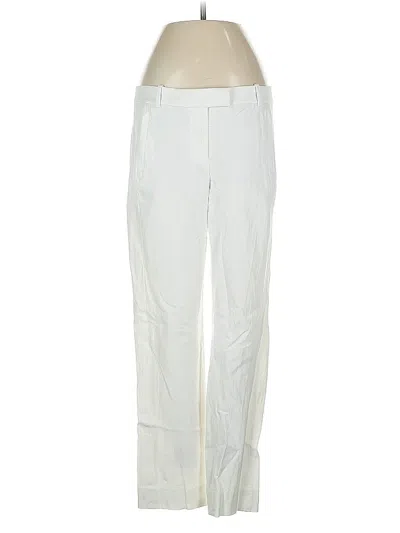 Pre-owned Jcrew Casual Pants In White
