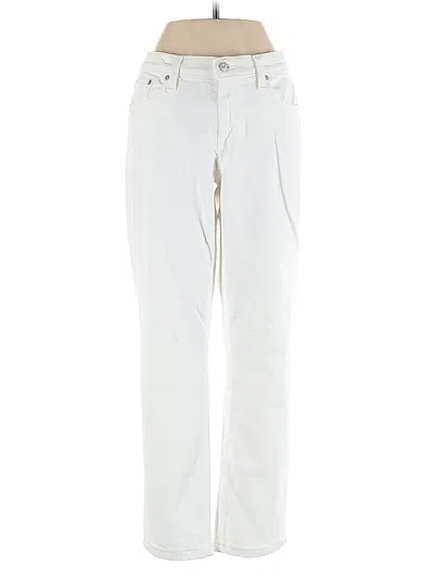 Pre-owned Jcrew Casual Pants In White