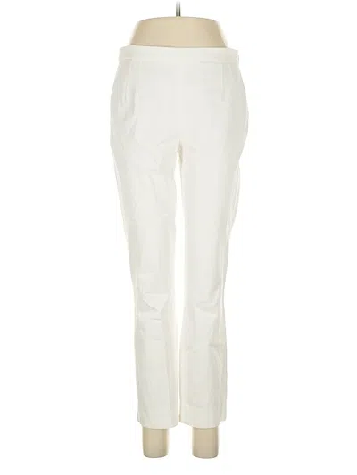 Pre-owned Jcrew Casual Pants In White