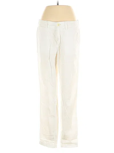 Pre-owned Jcrew Casual Pants In White