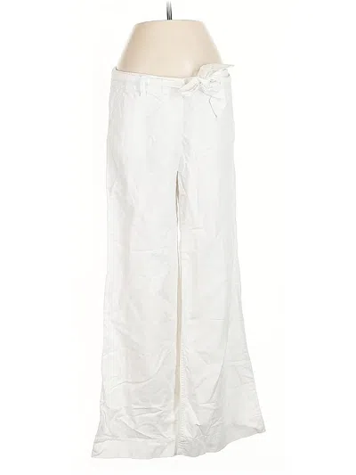 Pre-owned Jcrew Casual Pants In White