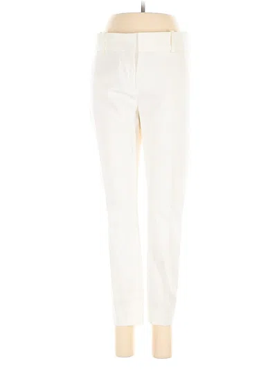 Pre-owned Jcrew Casual Pants In White