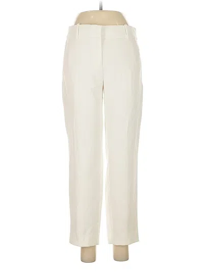 Pre-owned Jcrew Casual Pants In White