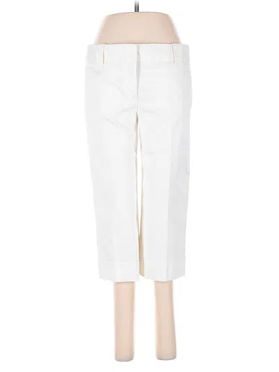 Pre-owned Jcrew Casual Pants In White