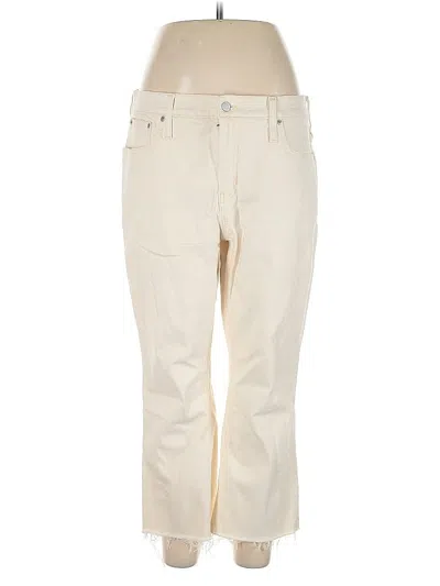 Pre-owned Jcrew Casual Pants In White