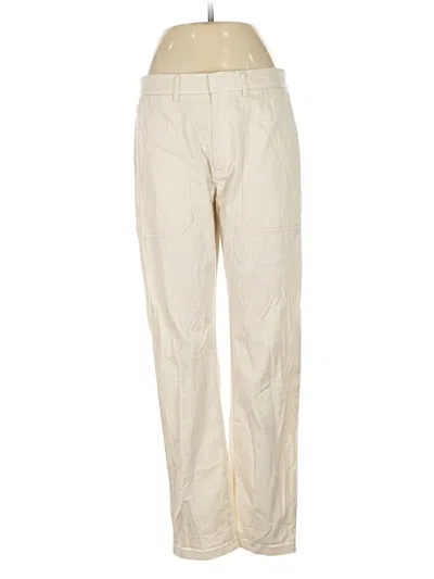 Pre-owned Jcrew Casual Pants In White