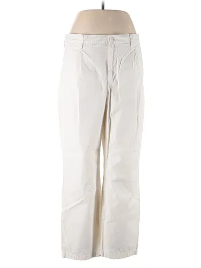 Pre-owned Jcrew Casual Pants In White