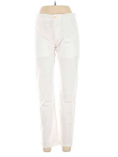 Pre-owned Jcrew Casual Pants In White