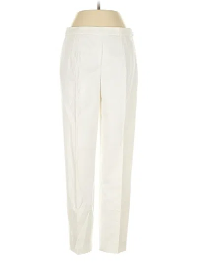 Pre-owned Jcrew Casual Pants In White