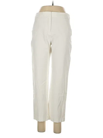 Pre-owned Jcrew Casual Pants In White