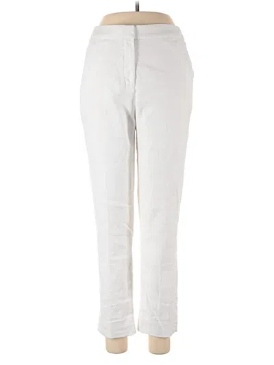 Pre-owned Jcrew Casual Pants In White